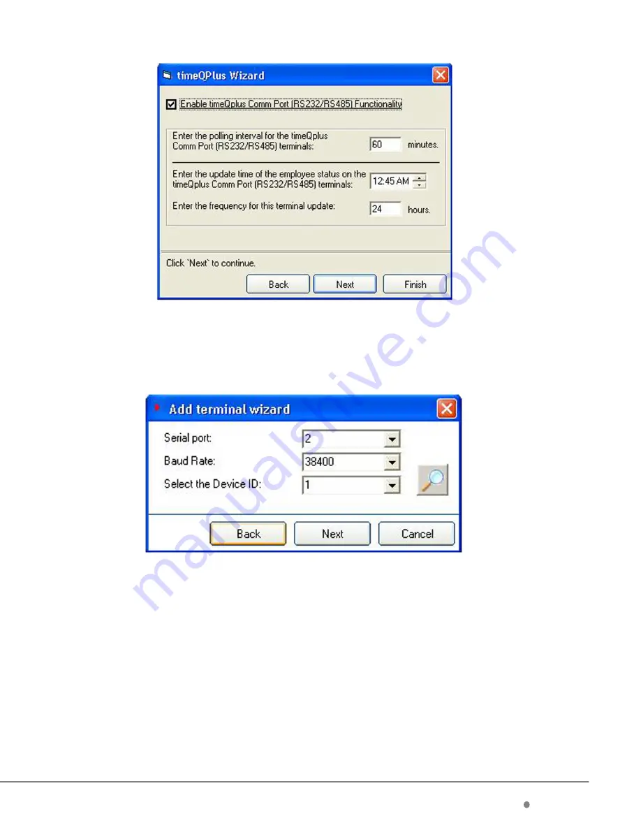 Acroprint TimeQ+ Biometric Installation Manual Download Page 17