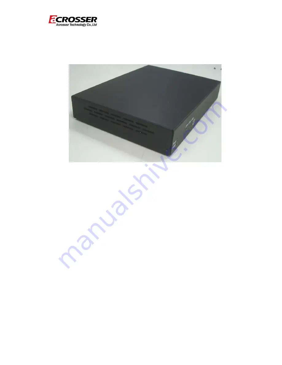 Acrosser Technology AR-N8601FL System Manual Download Page 10