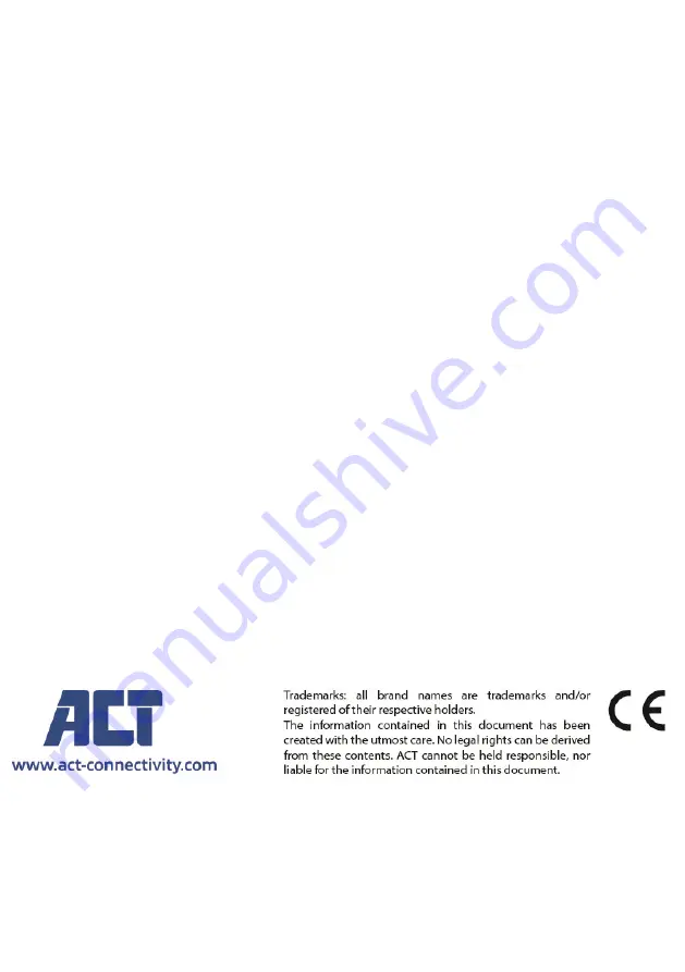 ACT AC7800 User Manual Download Page 96