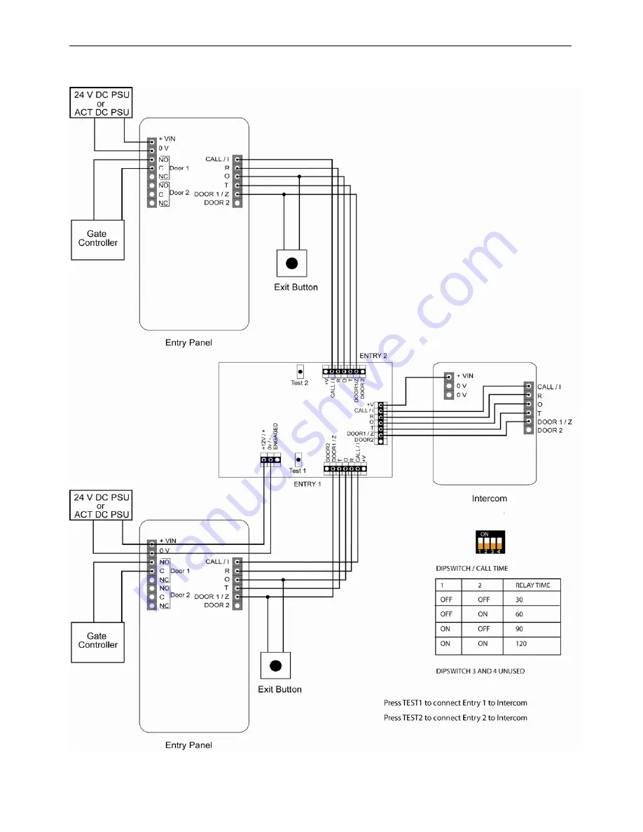 ACT ACTENTRY A5 Operating And Installation Instructions Download Page 17