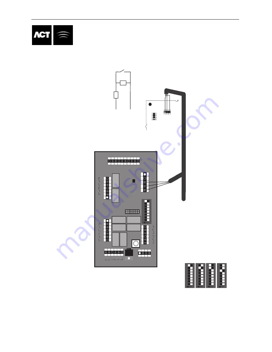 ACT ACTPRO 3000 ACCESS CONTROL UNITS Скачать руководство пользователя страница 42