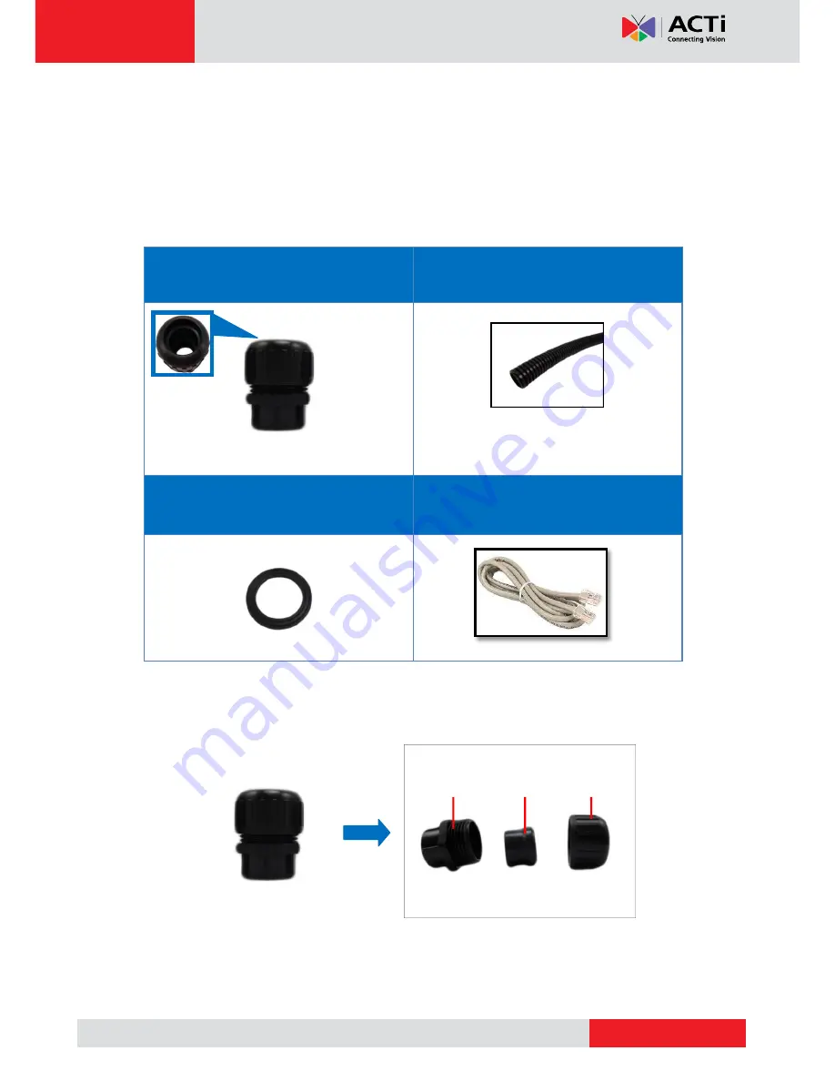 ACTi E37 Hardware Manual Download Page 17