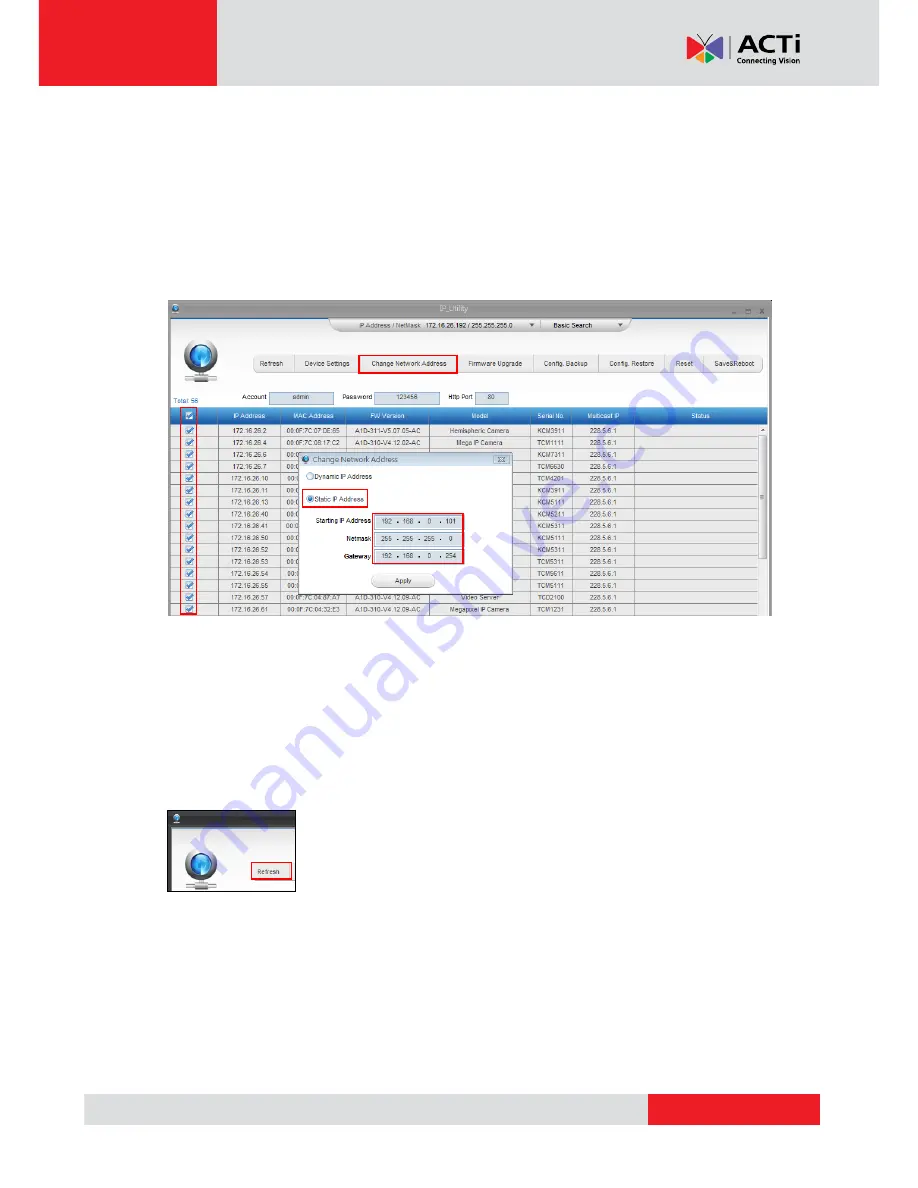 ACTi E936M Hardware Manual Download Page 36