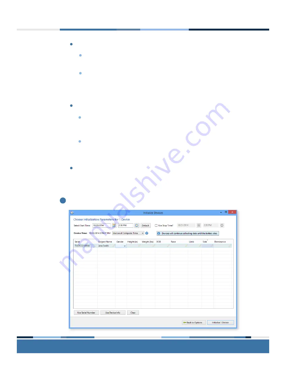 ActiGraph GT9X Link + ActiLife Quick Start Manual Download Page 7