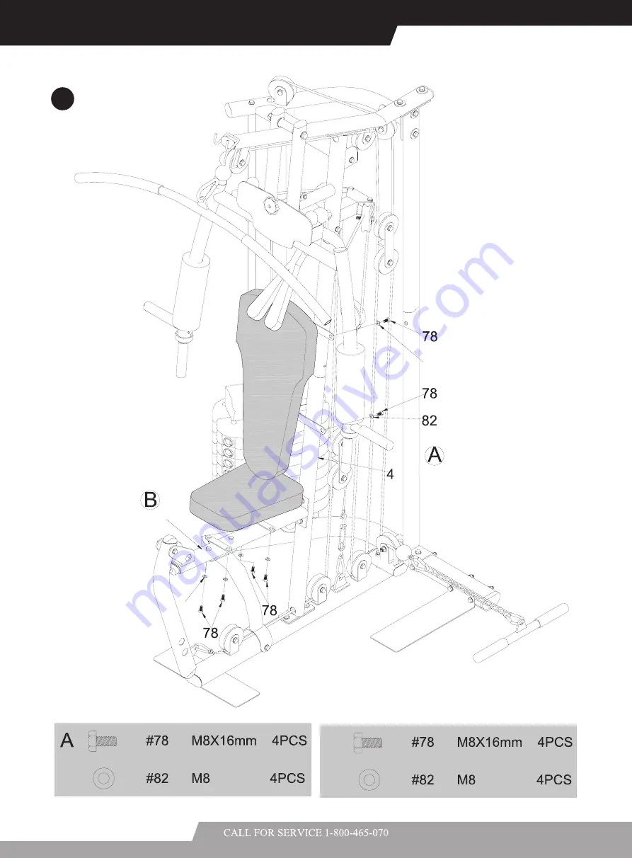 Action Fitness Side-Shift 1000 Owner'S Manual Download Page 17