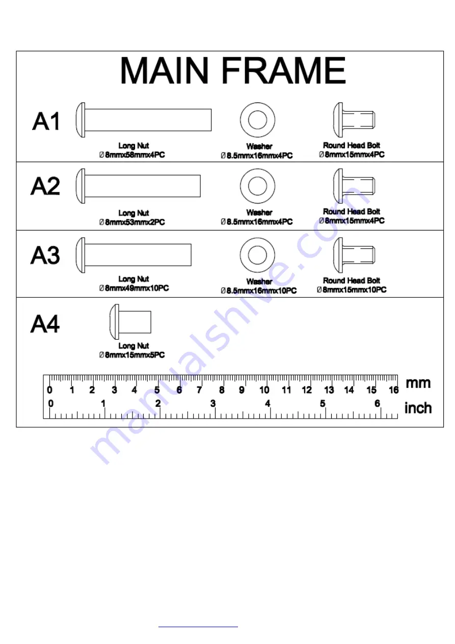 Action Sports Equipment S000665 Assembly, Installation, Care, Maintenance, And Use Instructions Download Page 8