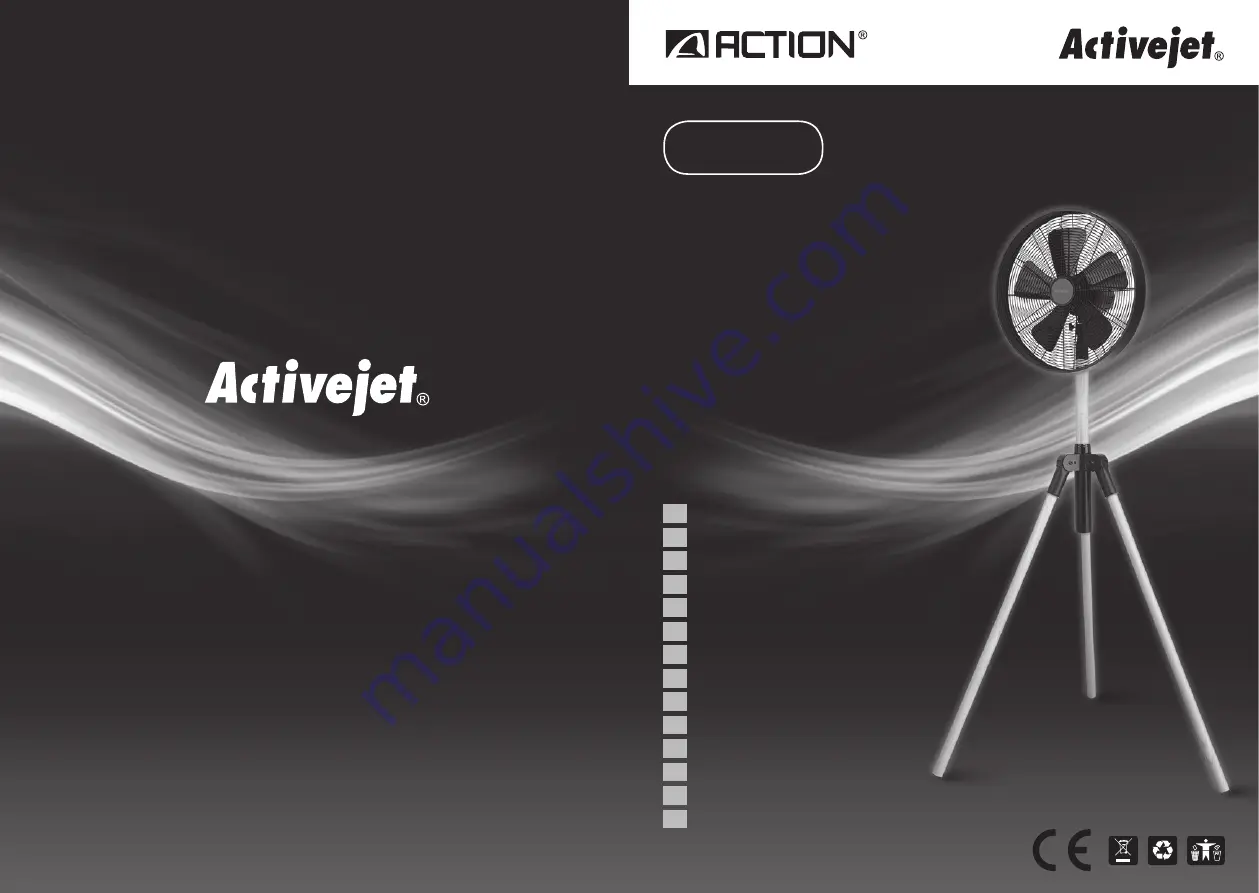 Action Activejet Selected WTS-135C Operating Manual Download Page 1