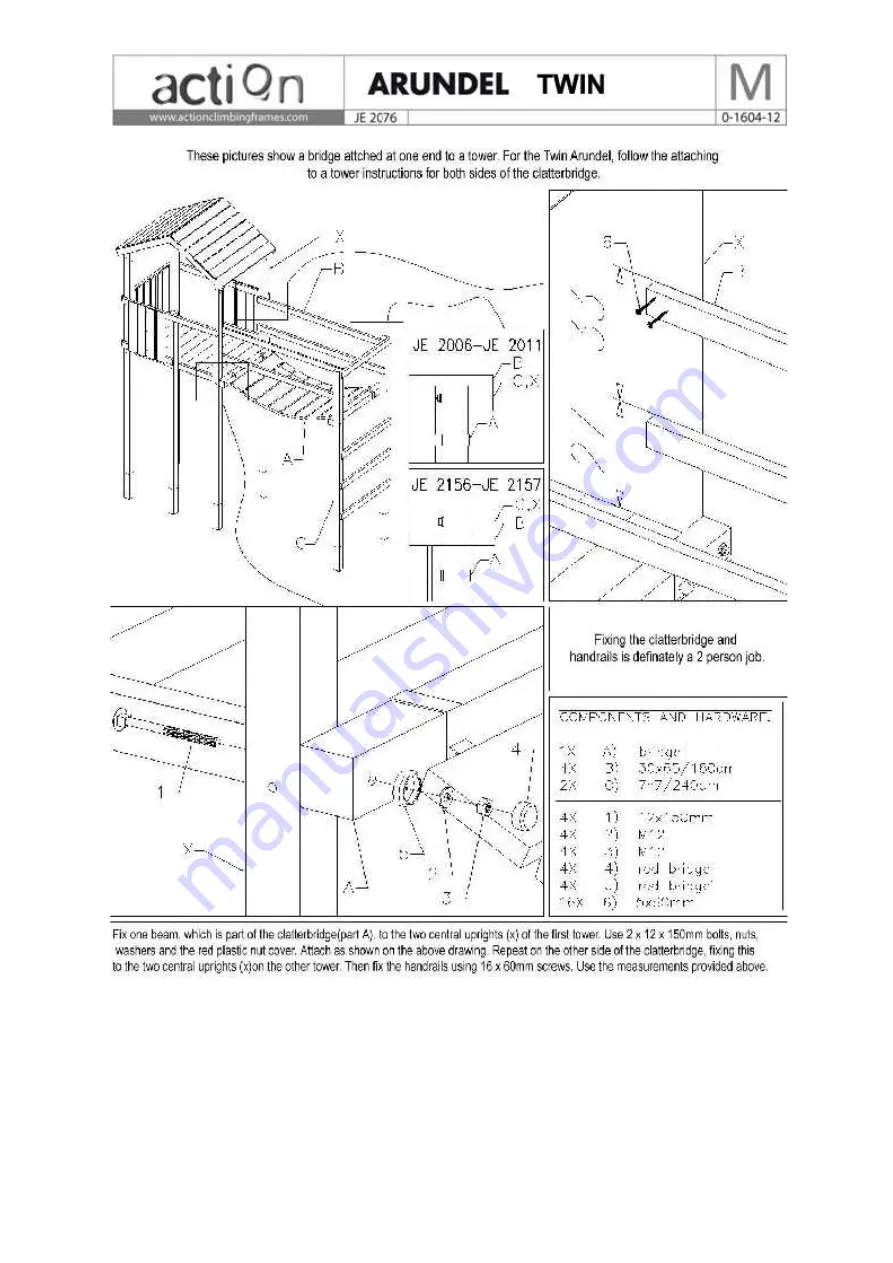 Action ARUNDEL TWIN Technical Information Download Page 10