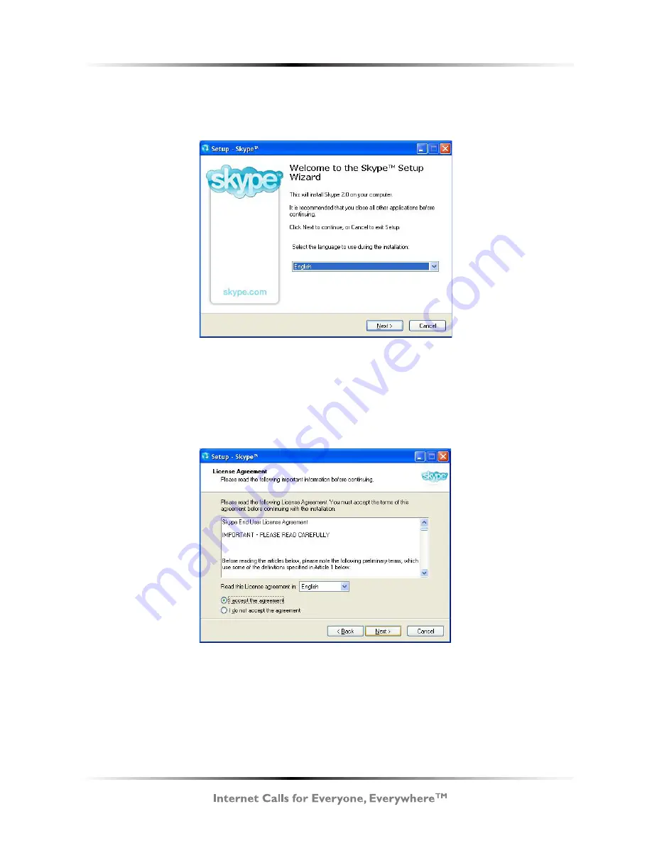 ActionTec VoSKY Call Center UP102 User Manual Download Page 9