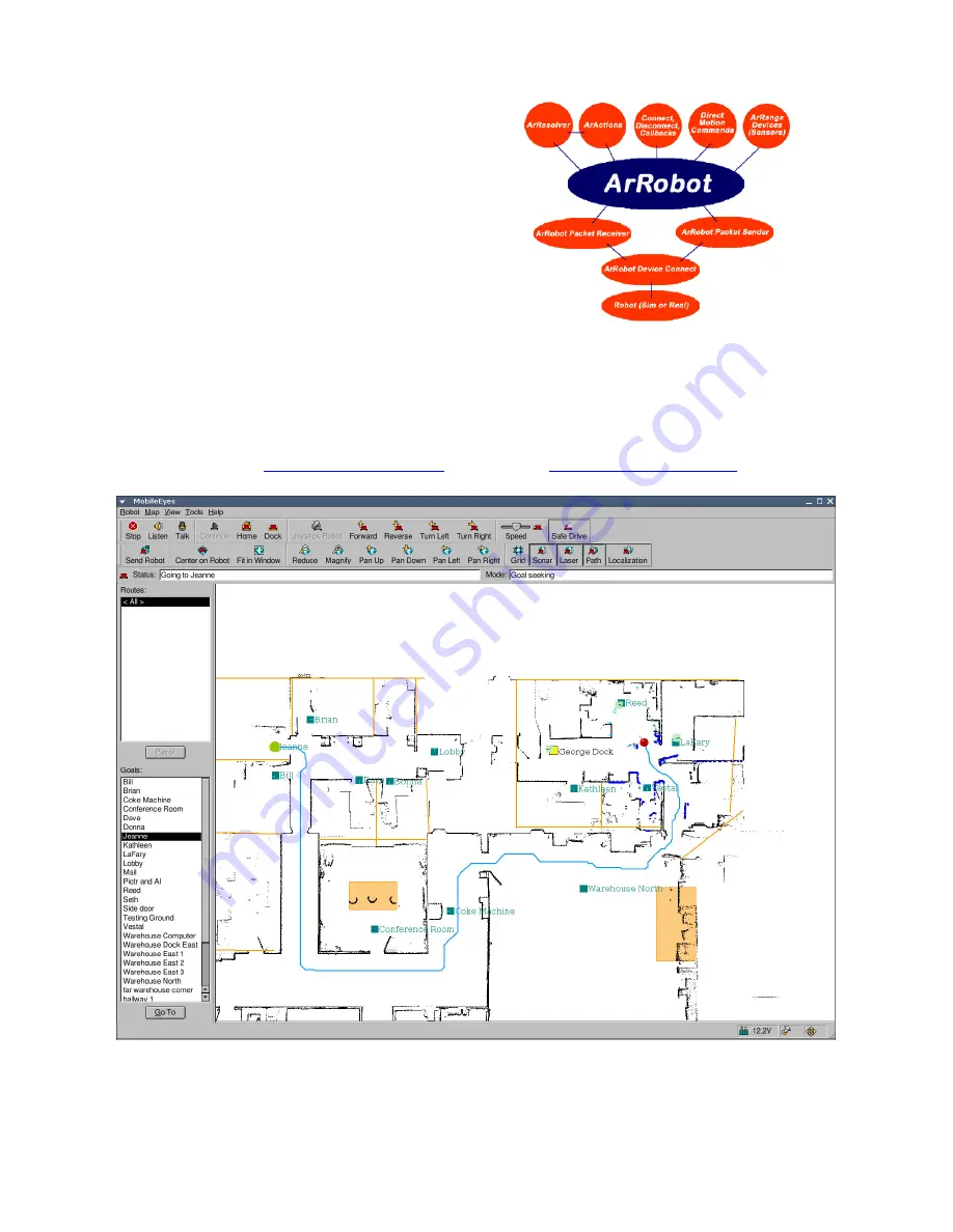 ActivMedia Robotics MOBILEROBOTS Team AmigoBot-SH Operation Manual Download Page 12