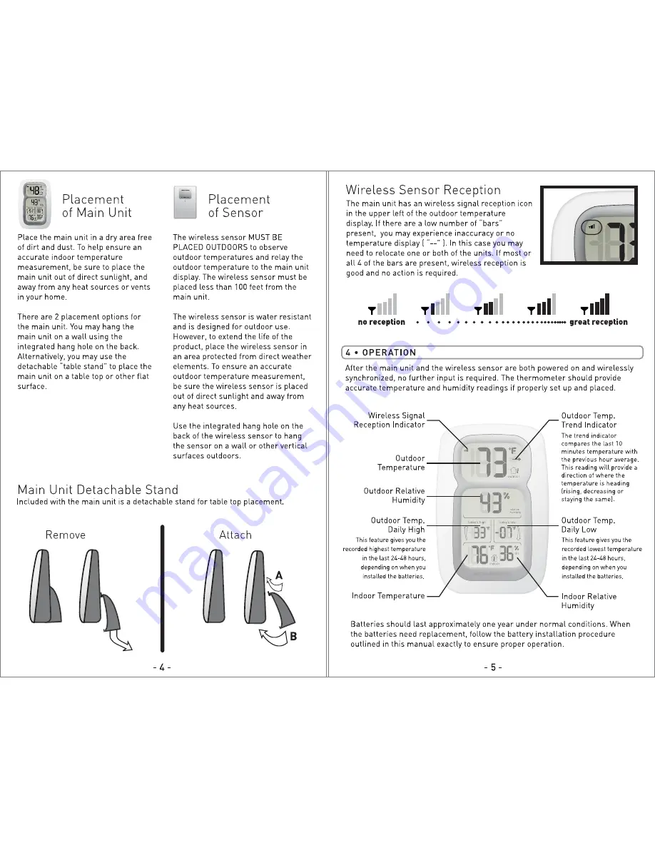 AcuRite 00611CASB Instruction Manual Download Page 3