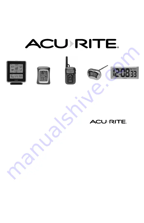 AcuRite 02020CA Instruction Manual Download Page 10