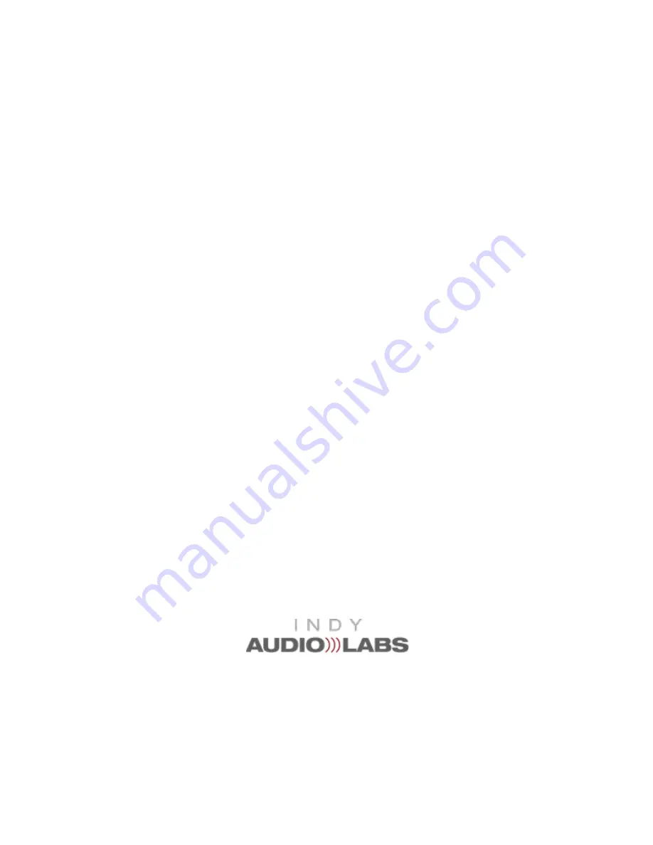 Acurus ARIES User Manual Download Page 20