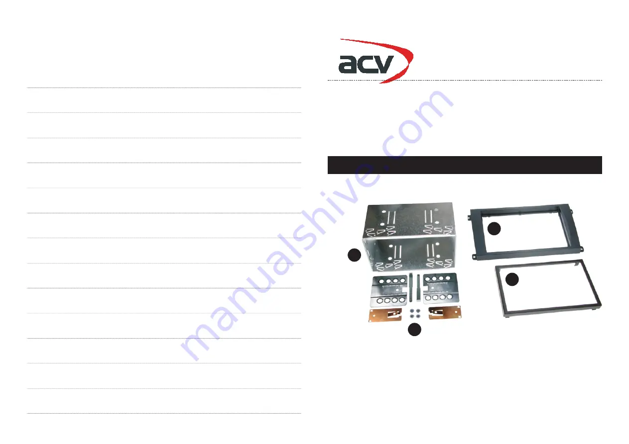 ACV 381323-01 Скачать руководство пользователя страница 1