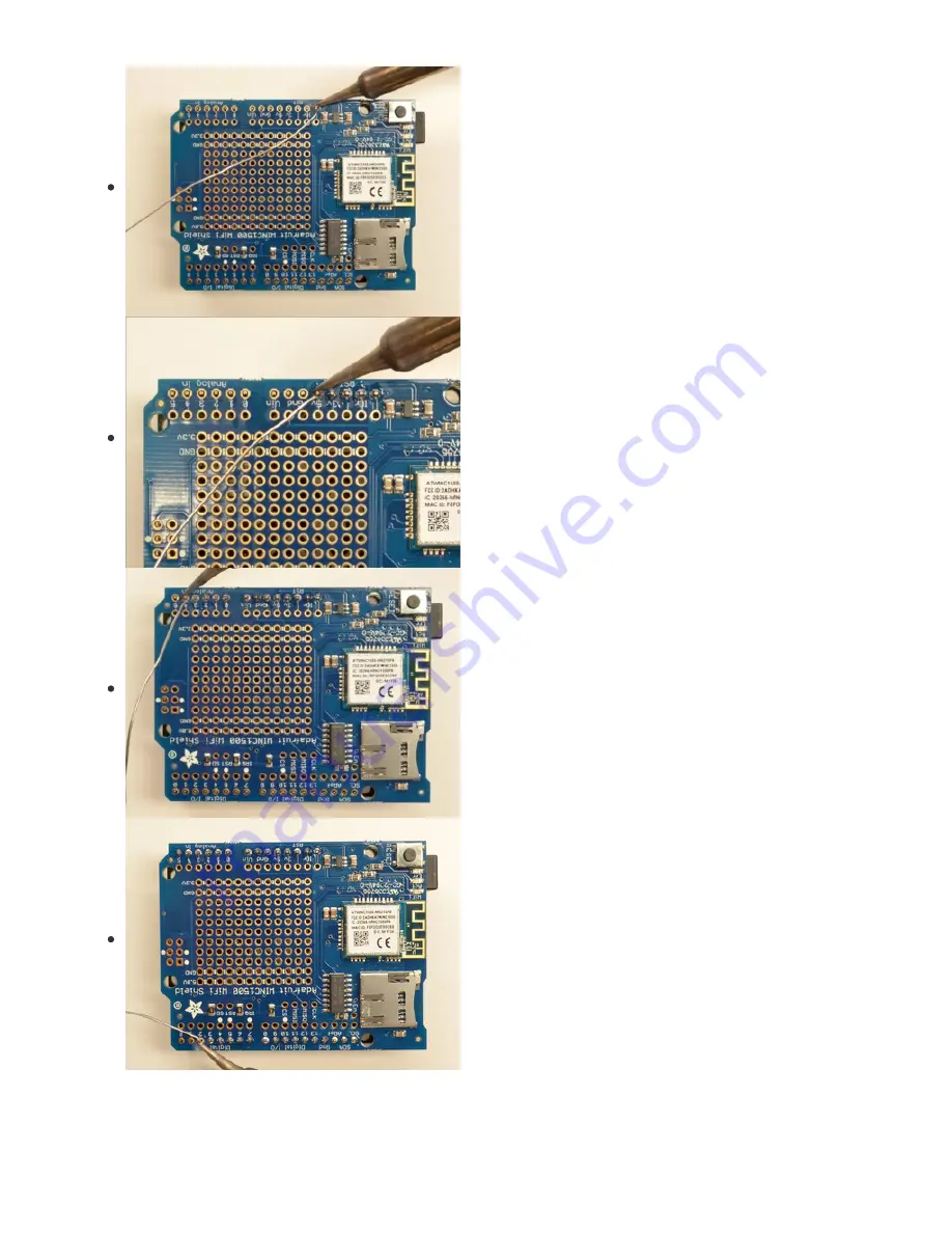 Adafruit AirLift Shield ESP32 Manual Download Page 14