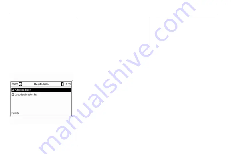 ADAM OPEL CD 300 Manual Download Page 138