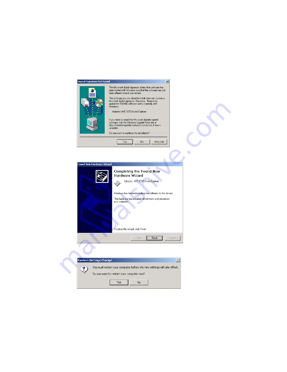 Adaptec AVC-1200 User Manual Download Page 20