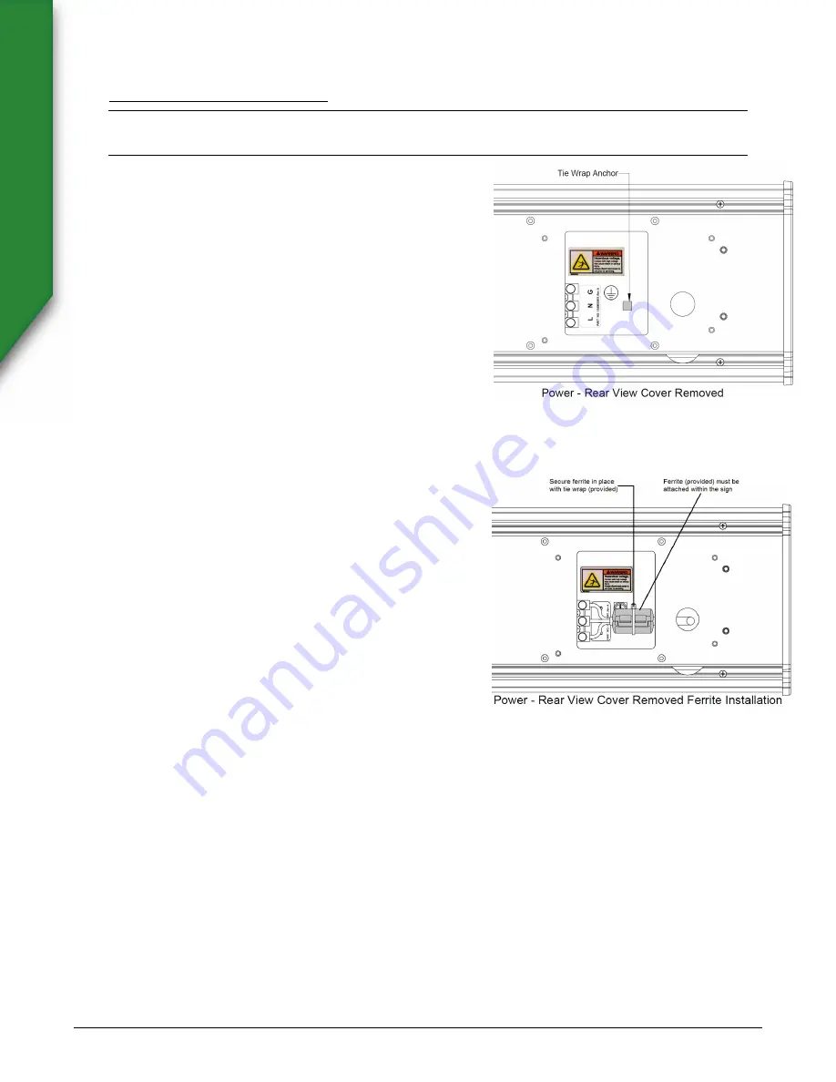 Adaptive Micro Systems Alpha 4000 RGB NEMA 12 Installation Manual Download Page 6