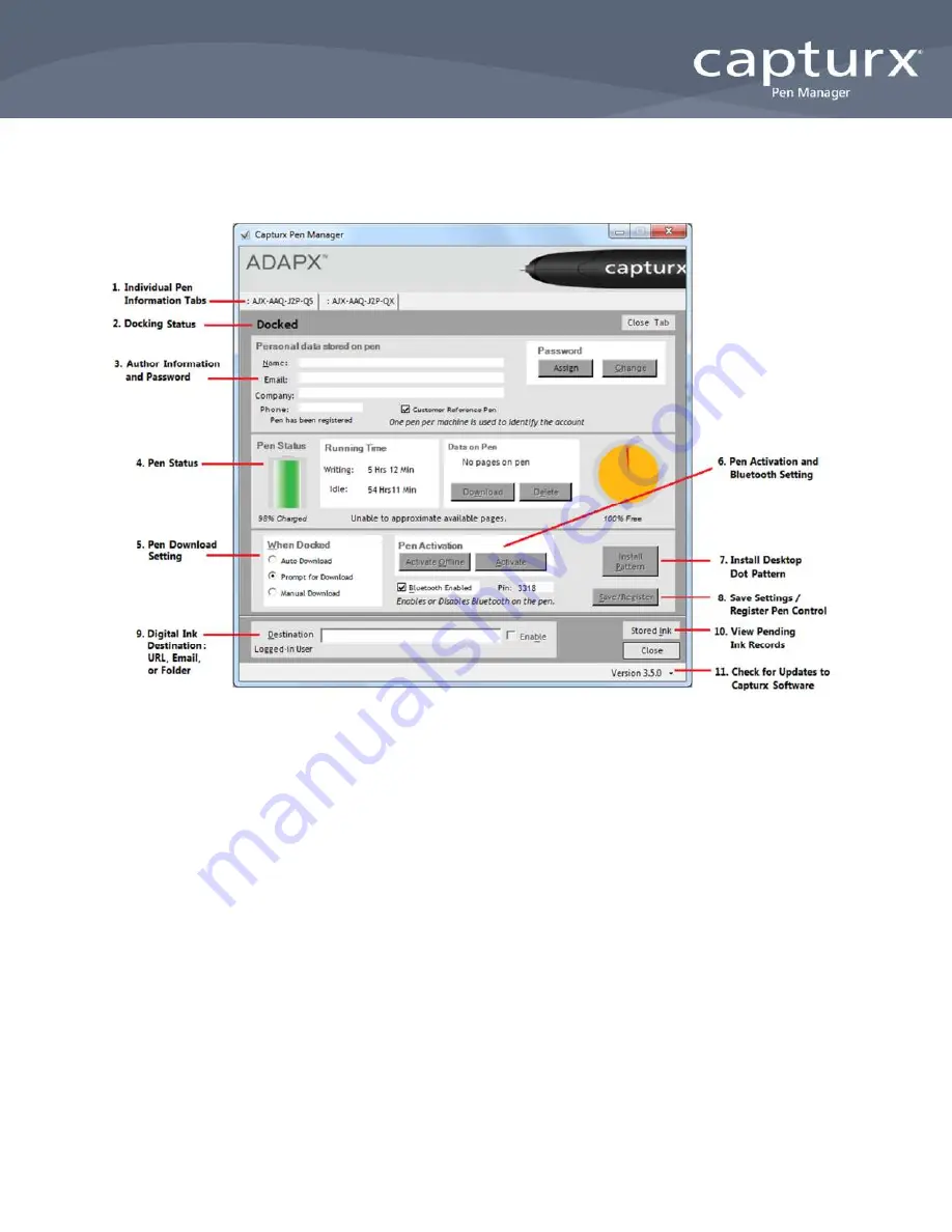 adapx Capturx User Manual Download Page 7