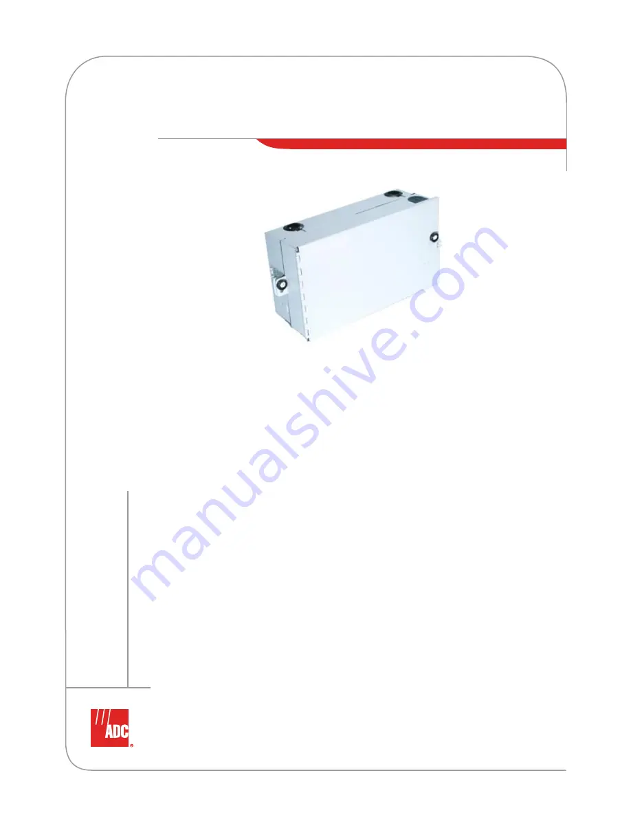 ADC Indoor Fiber Distribution Terminals Brochure Download Page 1