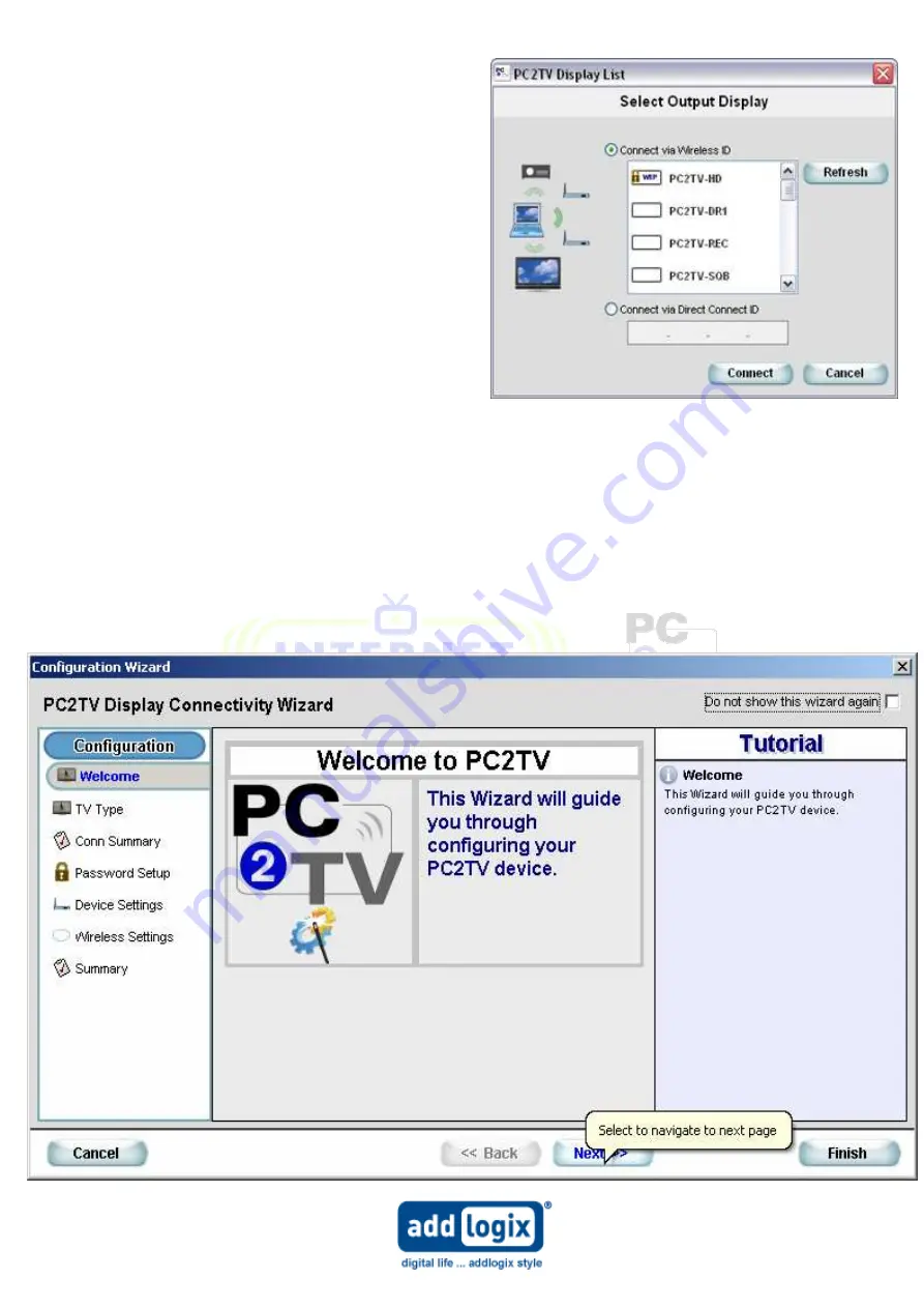 Addlogix Internet Vue IV-2020 User Manual Download Page 10