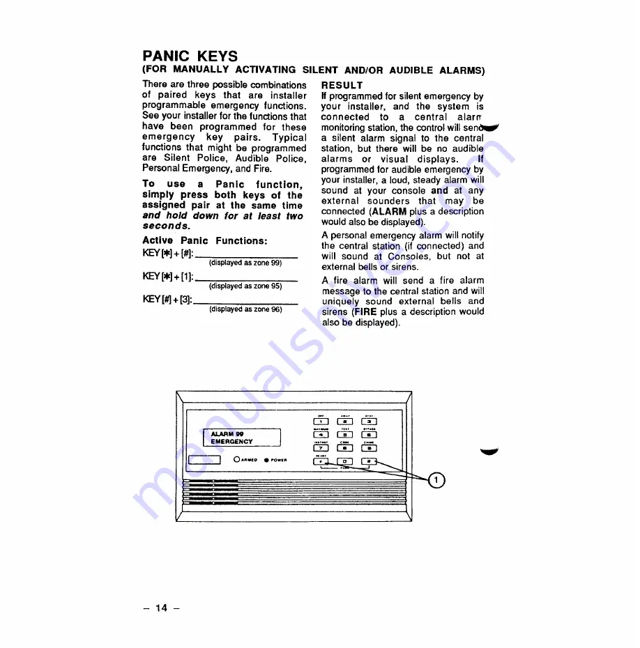 ADEMCO 4130XM Скачать руководство пользователя страница 14