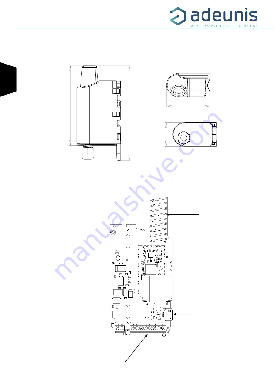 Adeunis RF LoRaWAN 863-870 ANALOG 868 ARF8190BA User Manual Download Page 12