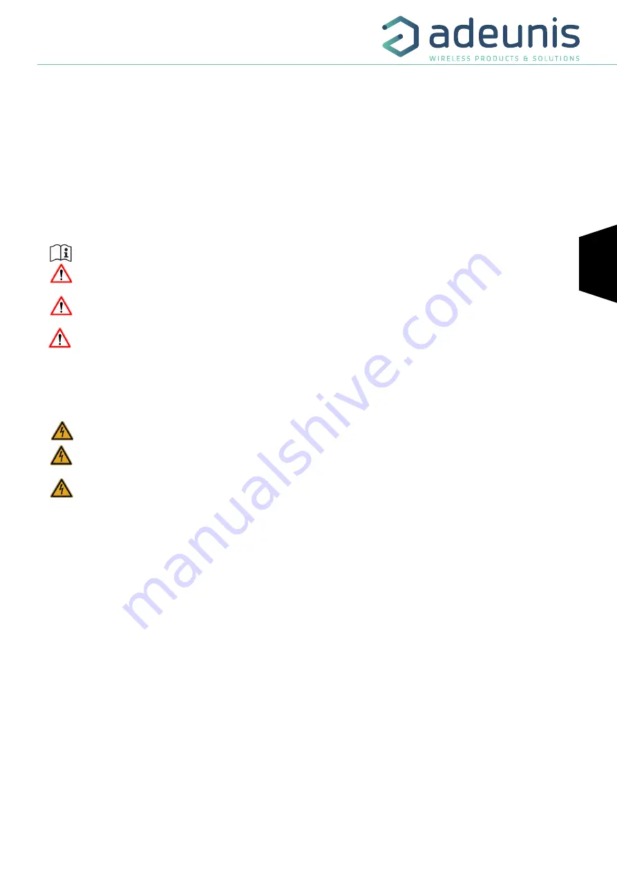 Adeunis RF LoRaWAN MODBUS MASTER ARF8240AA Скачать руководство пользователя страница 45