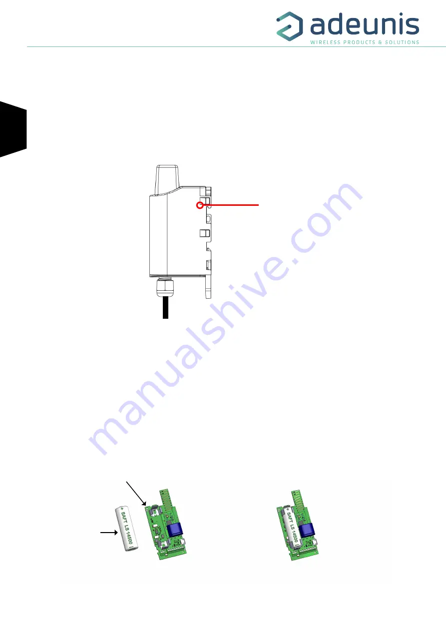 Adeunis RF sigfox RC1 ANALOG ARF8191BA Скачать руководство пользователя страница 40