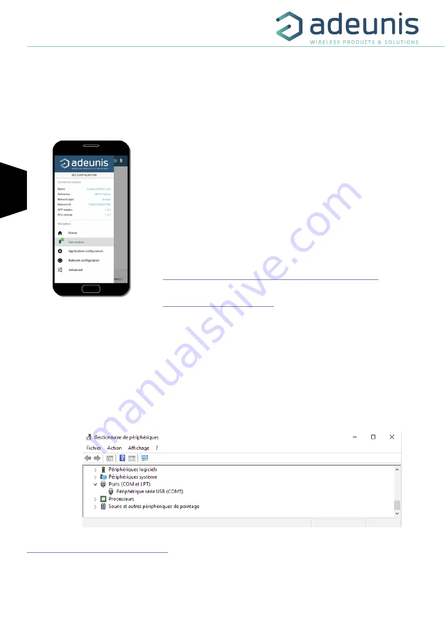 Adeunis RF sigfox RC1 ANALOG ARF8191BA Скачать руководство пользователя страница 62