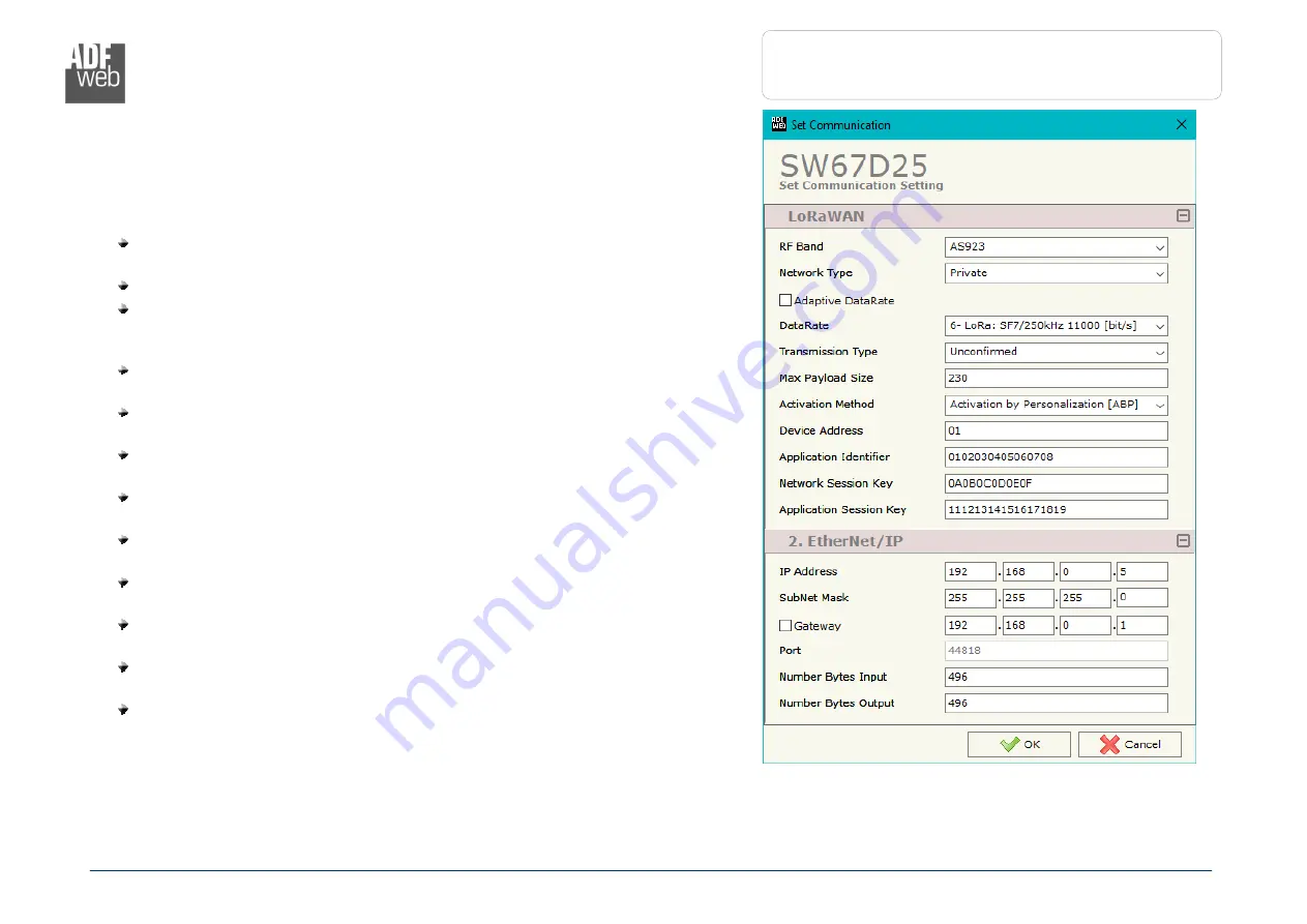 ADF Web HD67D24-B2-868MHz User Manual Download Page 16