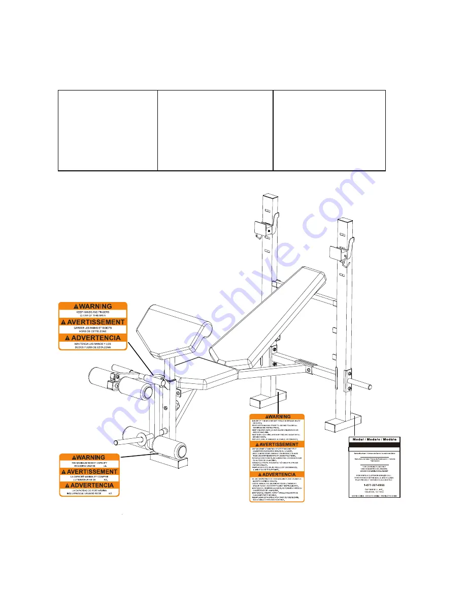 Adidas FM-AD7240AS Owner'S Manual Download Page 3