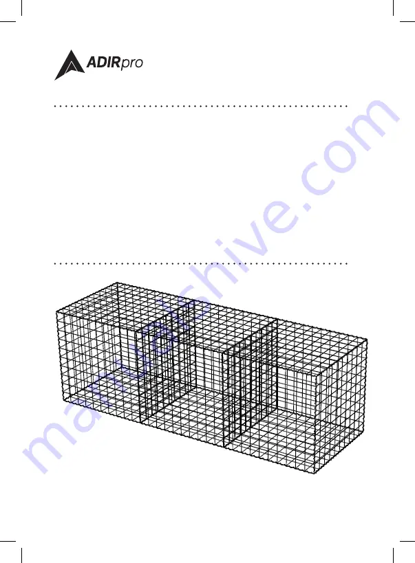 AdirPro Gabion Basket User Manual Download Page 1