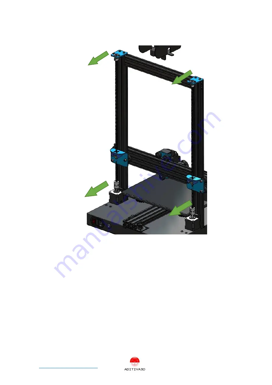 ADITIVA 3D ARTILLERY SIDEWINDER X1 BELT Assembly Manual Download Page 5