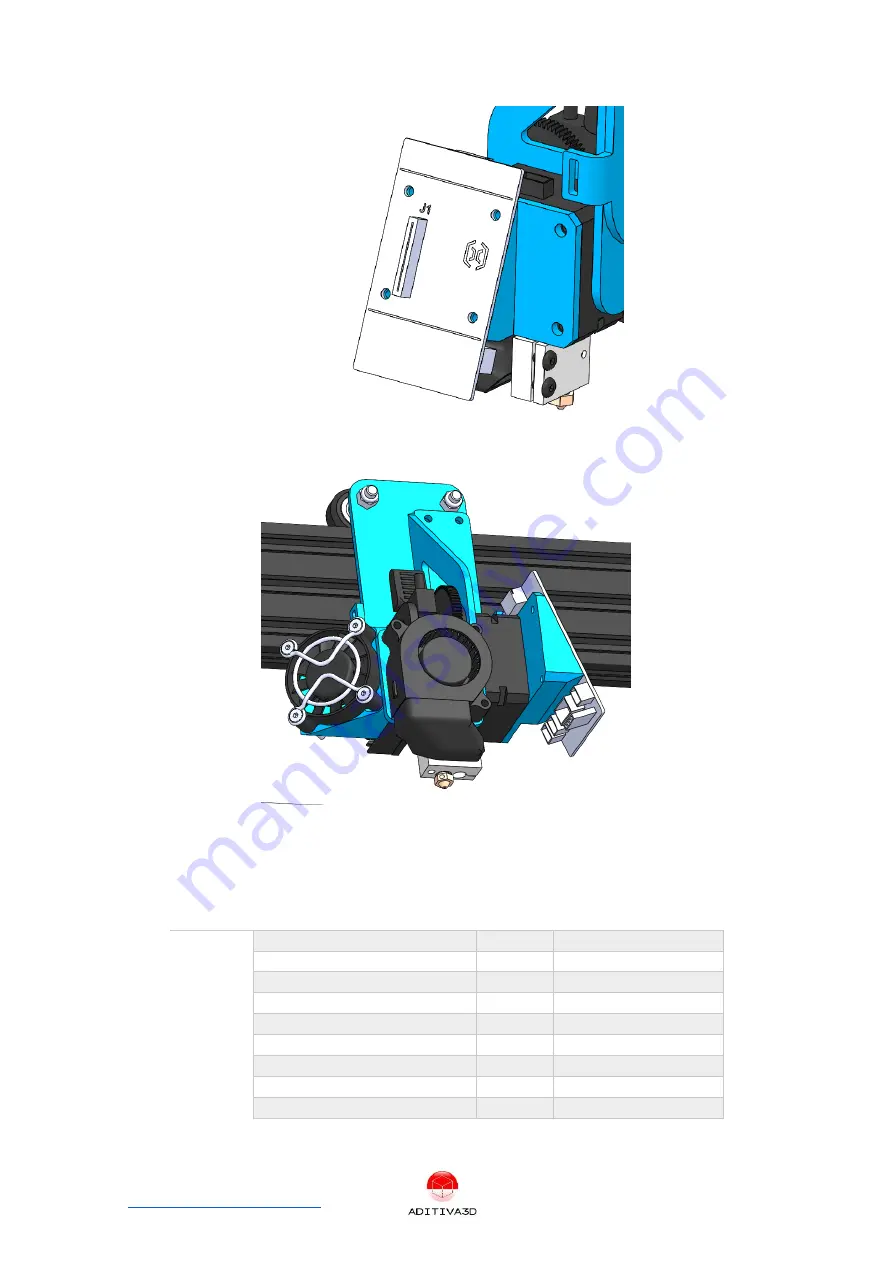 ADITIVA 3D ARTILLERY SIDEWINDER X1 BELT Assembly Manual Download Page 11