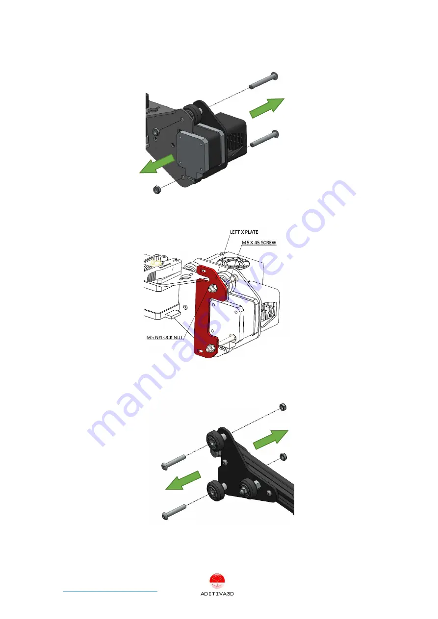 ADITIVA 3D ENDER 3 BELT KIT Assembly Manual Download Page 15