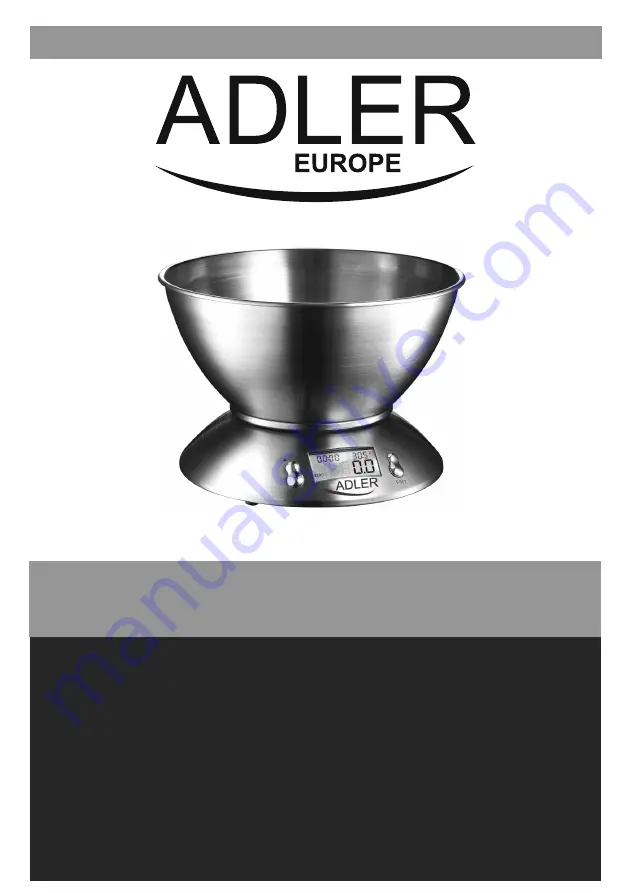 Adler Europe AD 3134 Скачать руководство пользователя страница 1