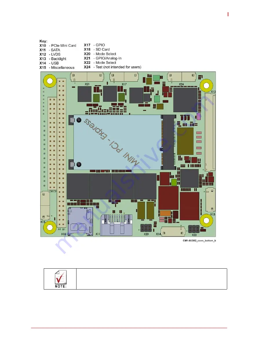 ADLINK Technology CM1-86DX2 Technical Manual Download Page 17