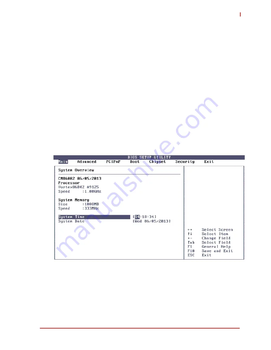 ADLINK Technology CM1-86DX2 Technical Manual Download Page 49