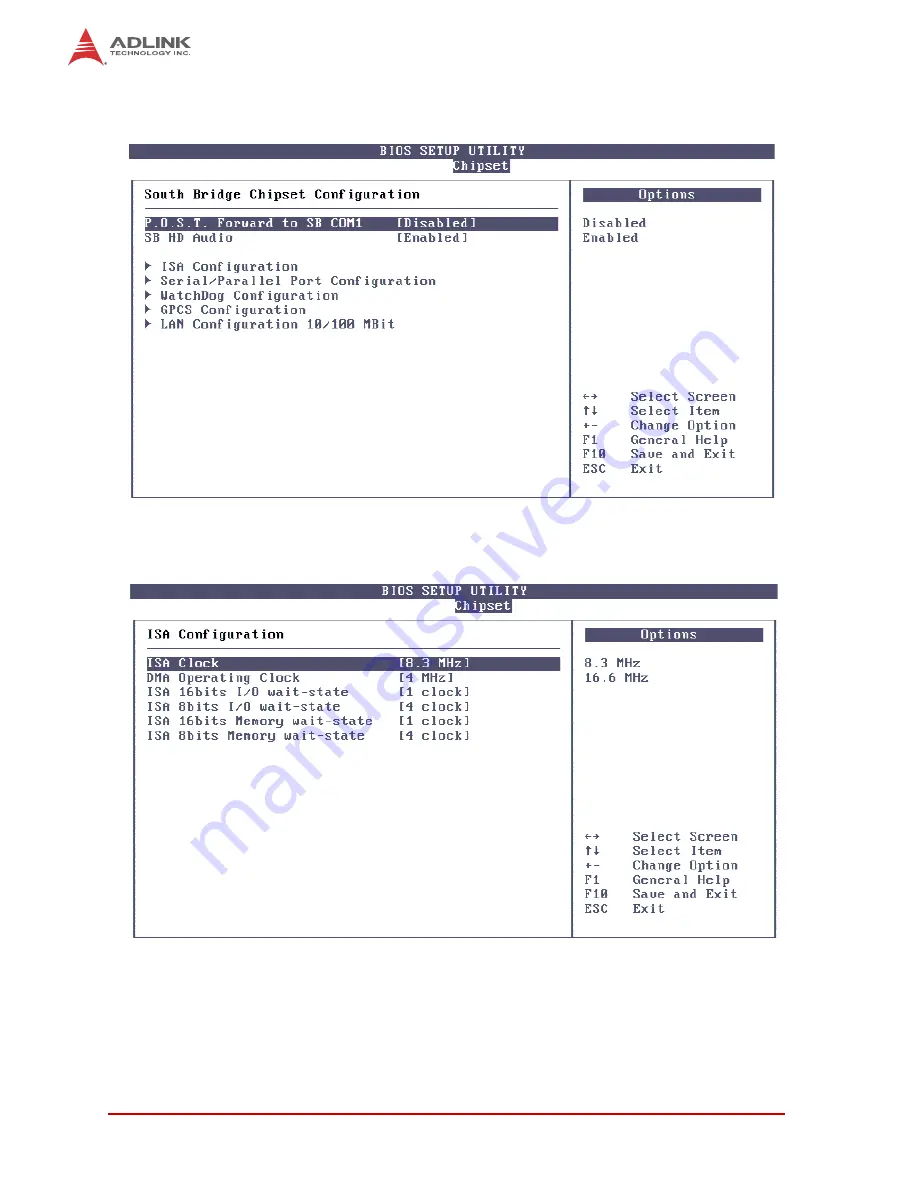 ADLINK Technology CM1-86DX2 Technical Manual Download Page 56