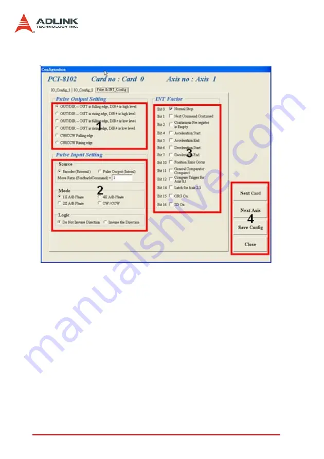 ADLINK Technology PCI-8102 User Manual Download Page 104