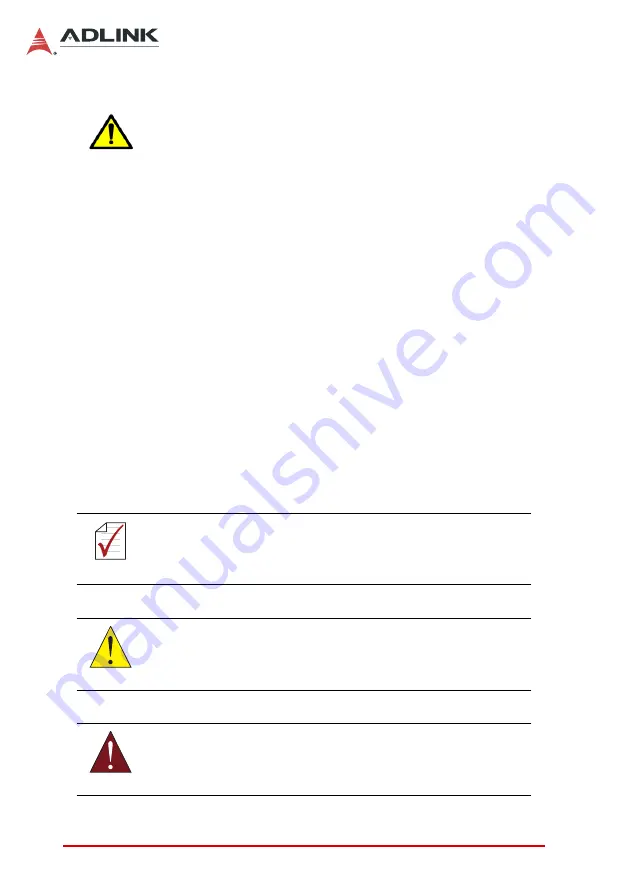 ADLINK Technology PCIe-U300 Series User Manual Download Page 4