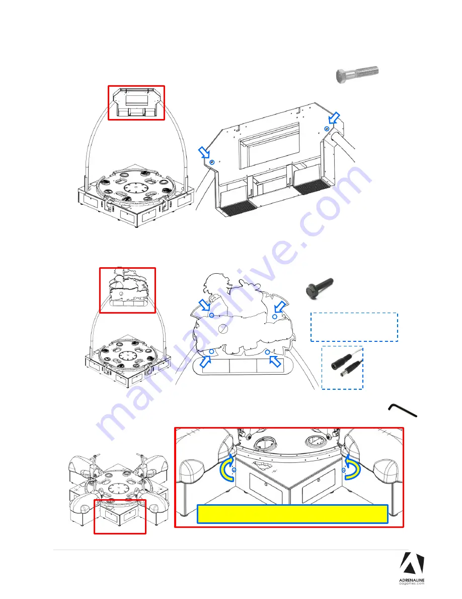 Adrenaline Amusements Hungry Hungry Hippos HIP-54-4001 Operation & Service Manual Download Page 11