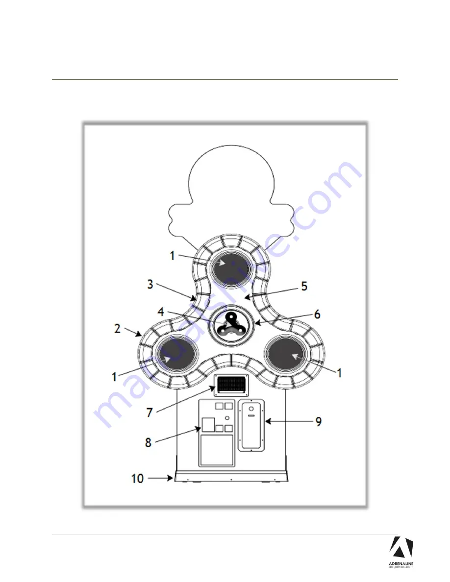 Adrenaline Amusements Spinner Frenzy SF-50-1001 Operation & Service Manual Download Page 38