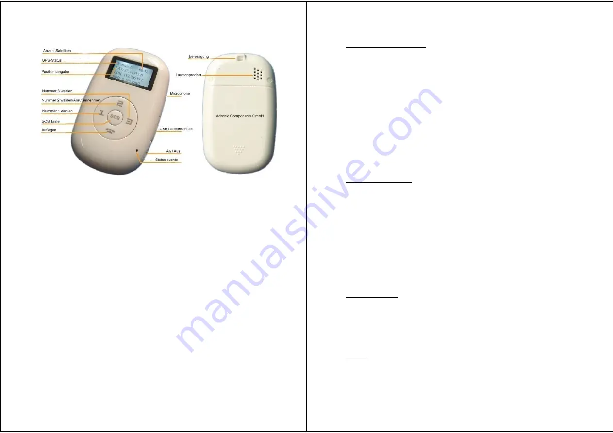 Adronic AD105 Quick Start Manual Download Page 2