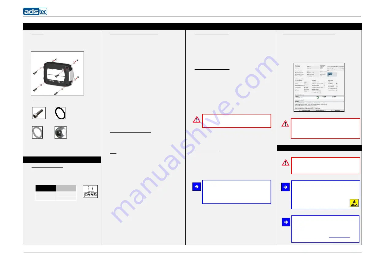 ADS-tec RAC2000 series Quick Start Manual Download Page 2