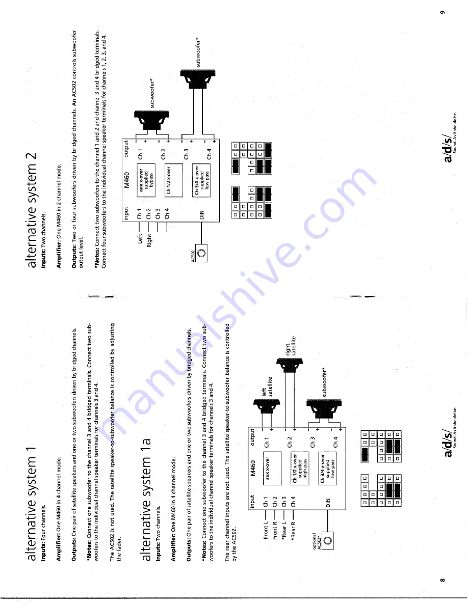 ADS M460 Скачать руководство пользователя страница 6