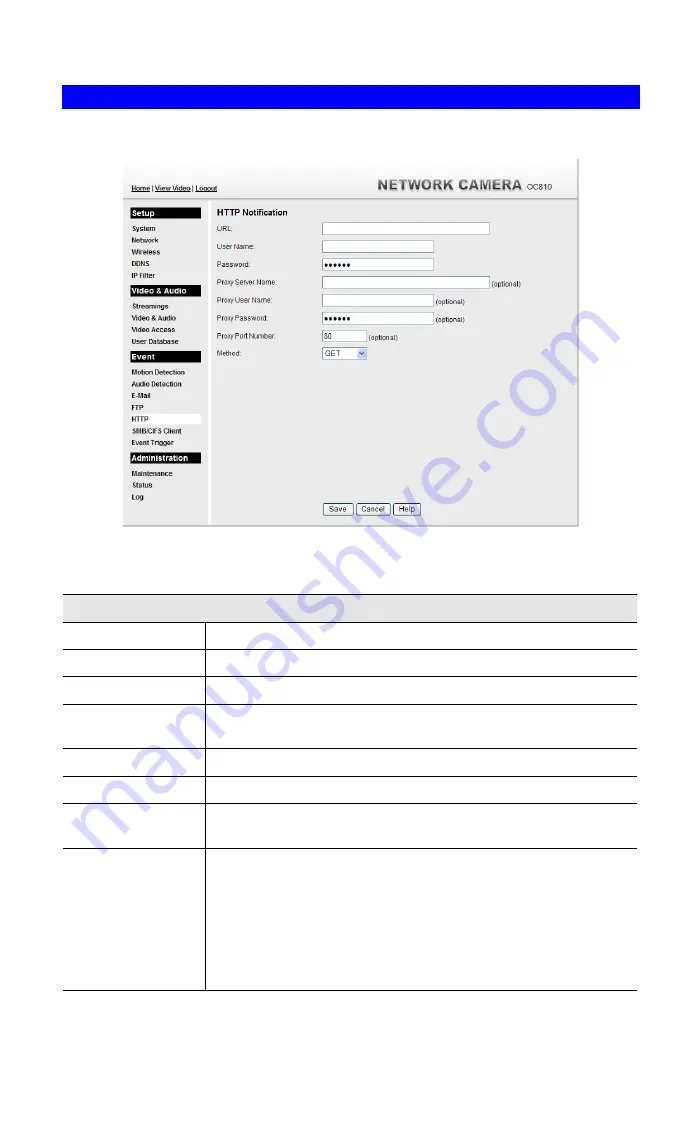 ADT Pulse OC810 User Manual Download Page 58