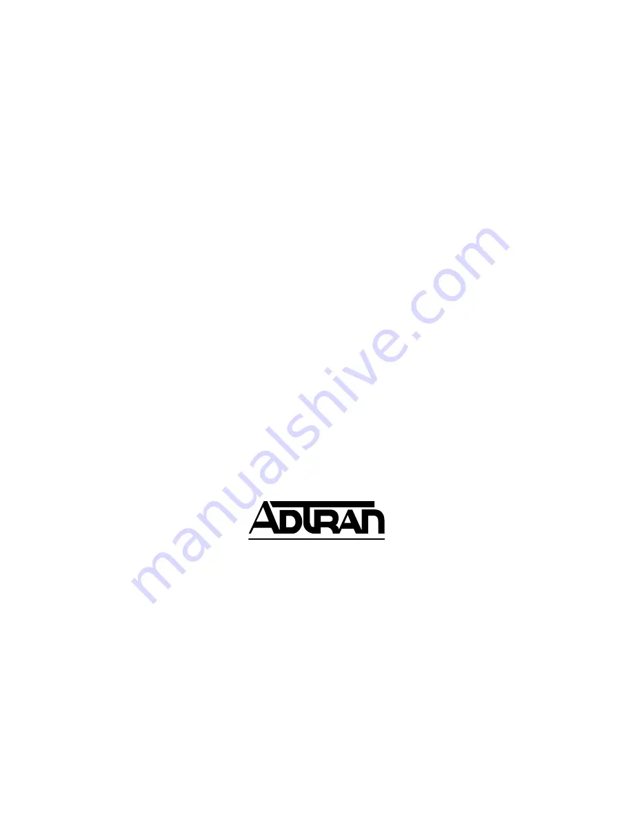 ADTRAN 1200410L1 User Manual Download Page 2