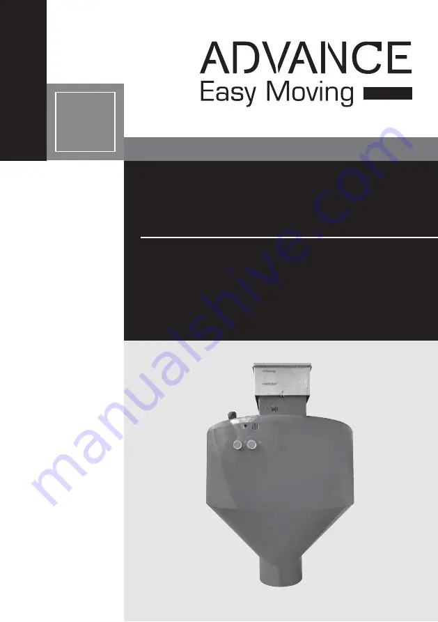 Advance acoustic TERRATANK Assembly, Use And Maintenance Manual Download Page 1